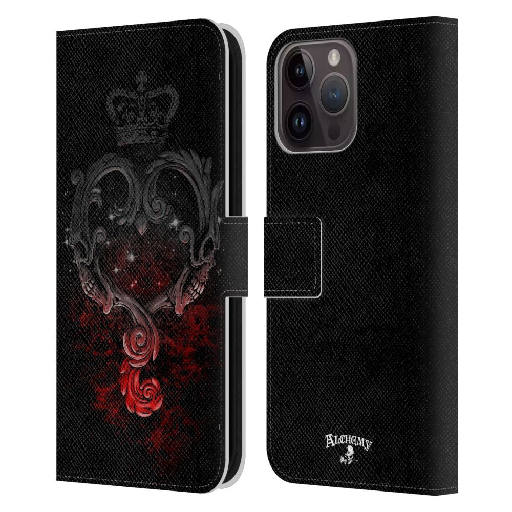 ALCHEMY GOTHIC - Graphic Art / Affaire Du Coeur レザー手帳型