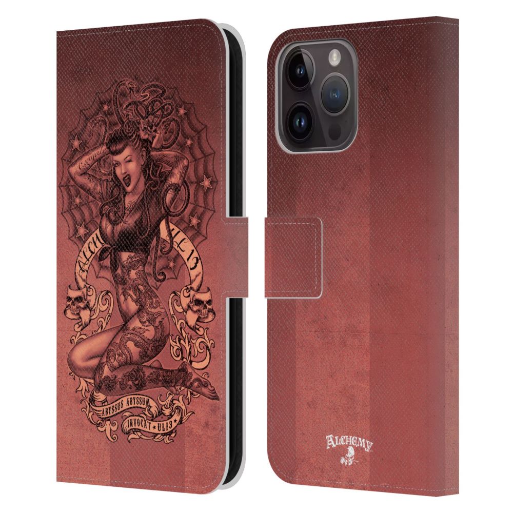 ALCHEMY GOTHIC アルケミーゴシック - Woman / If Looks Could Kill レザー手帳型 / Apple iPhoneケース 【公式 / オフィシャル】