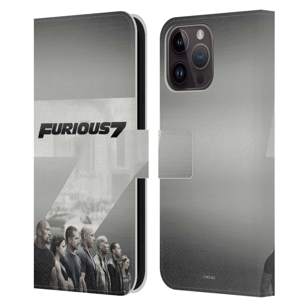 FAST & FURIOUS - Key Art / Furious 7 レザー手帳型