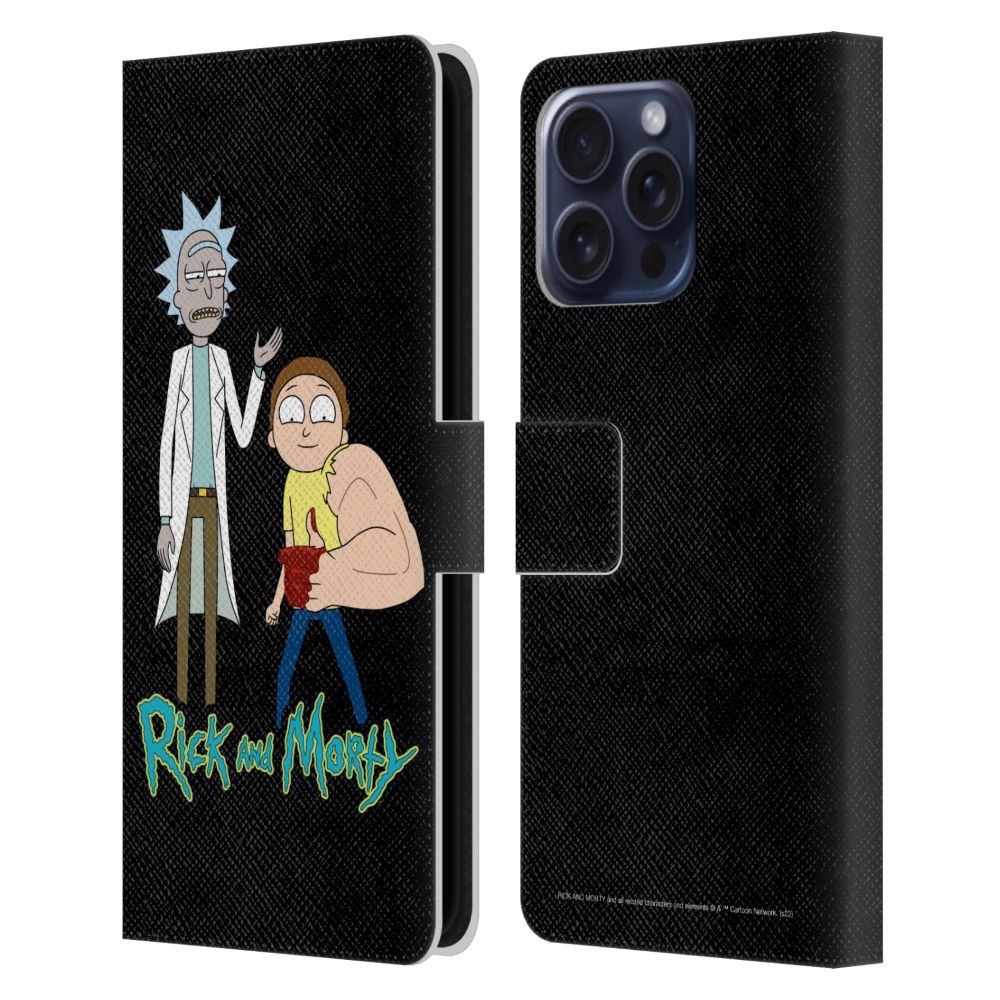 RICK AND MORTY - Season 3 Character Art / Rick and Morty レザー手帳型