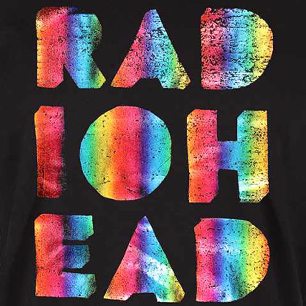 RADIOHEAD レディオヘッド - Rainbow Cut Out / Tシャツ / メンズ 【公式 / オフィシャル】