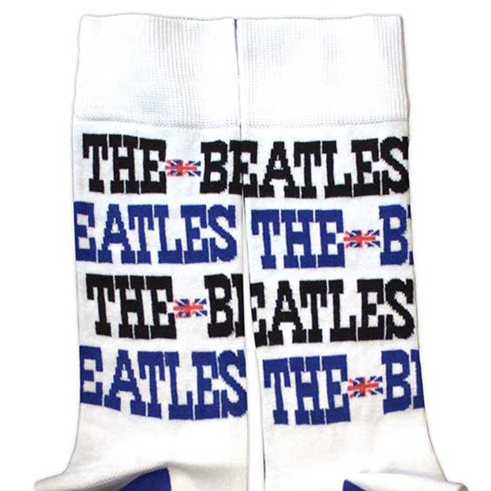 
                  
                    THE BEATLES ビートルズ (結成 65周年 ) - Budokan Poster & Drum Logo / ソックス / メンズ 【公式 / オフィシャル】
                  
                