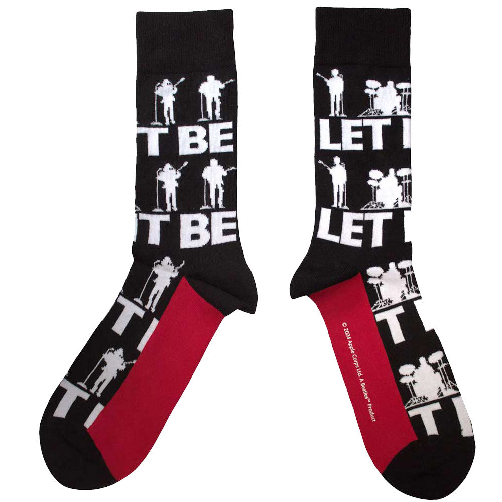 
                  
                    THE BEATLES ビートルズ (結成 65周年 ) - Let It Be Silhouettes Repeat / ソックス / メンズ 【公式 / オフィシャル】
                  
                
