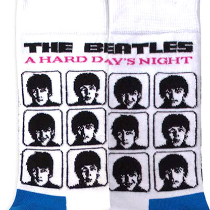THE BEATLES ビートルズ (結成 65周年 ) - A Hard Day's Night Album / ソックス / メンズ 【公式 / オフィシャル】