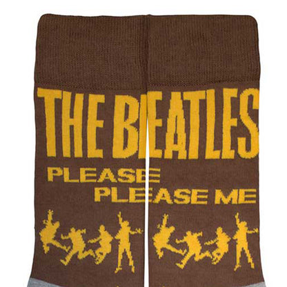 THE BEATLES ビートルズ (結成 65周年 ) - Please Please Me Silhouettes / ソックス / メンズ 【公式 / オフィシャル】