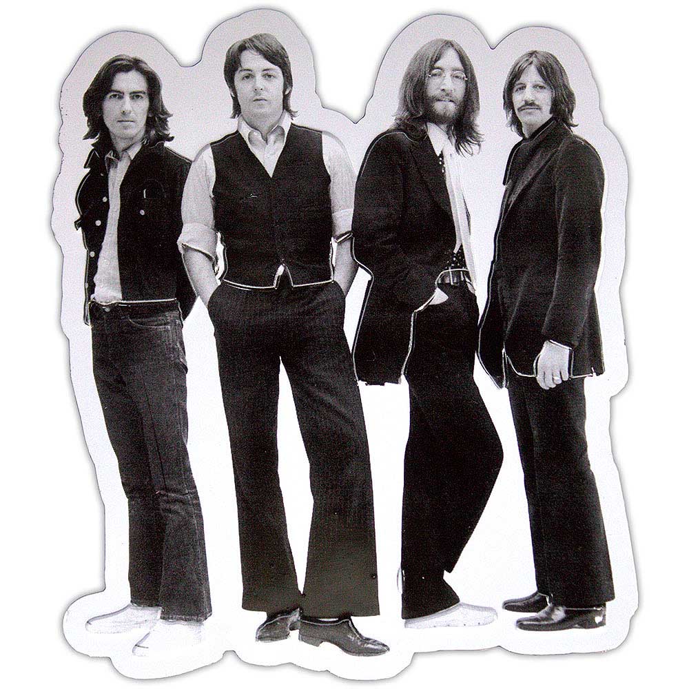 THE BEATLES ビートルズ (結成 65周年 ) - White Album Iconic Image / マグネット 【公式 / オフィシャル】
