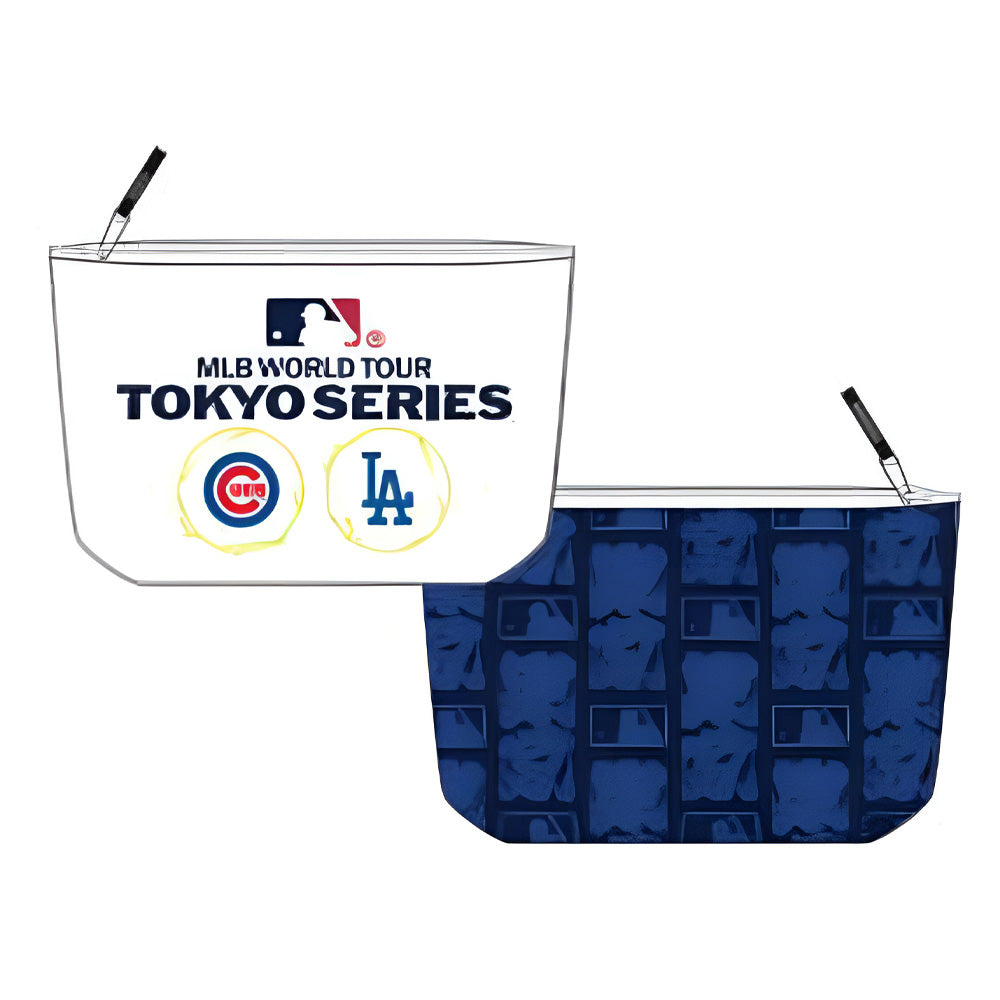LOS ANGELES DODGERS（MLB） ロサンゼルスドジャース - WORLD TOUR TOKYO SERIES 2025 / WHITE / MLB東京ツアー限定デザイン / ポーチ 【公式 / オフィシャル】