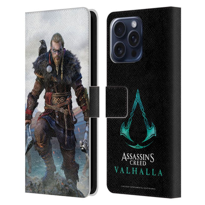 ASSASSINS CREED アサシンクリード - Valhalla Poster / Eivor レザー手帳型 / Apple iPhoneケース 【公式 / オフィシャル】