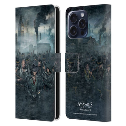 ASSASSINS CREED アサシンクリード - Syndicate Key Art / Gang レザー手帳型 / Apple iPhoneケース 【公式 / オフィシャル】