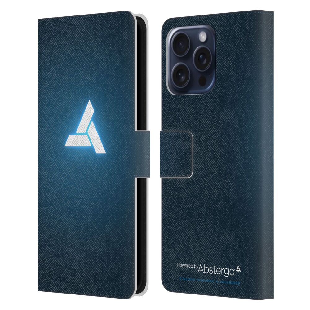 ASSASSINS CREED アサシンクリード - Brotherhood Logo / Abstergo レザー手帳型 / Apple iPhoneケース 【公式 / オフィシャル】