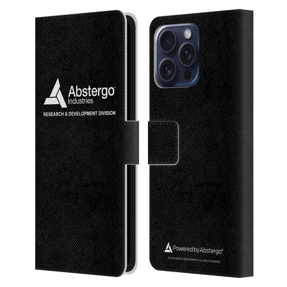 ASSASSINS CREED アサシンクリード - Brotherhood Logo / Abstergo Industries レザー手帳型 / Apple iPhoneケース 【公式 / オフィシャル】