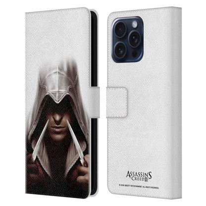 ASSASSINS CREED アサシンクリード - II Key Art / Ezio レザー手帳型 / Apple iPhoneケース 【公式 / オフィシャル】