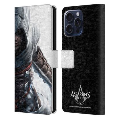 ASSASSINS CREED アサシンクリード - Key Art / Alta?r Half レザー手帳型 / Apple iPhoneケース 【公式 / オフィシャル】