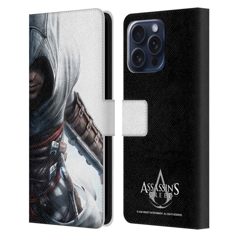 ASSASSINS CREED アサシンクリード - Key Art / Alta?r Half レザー手帳型 / Apple iPhoneケース 【公式 / オフィシャル】