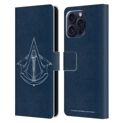 ASSASSINS CREED アサシンクリード - Unity Logo / Phantom Blade レザー手帳型 / Apple iPhoneケース 【公式 / オフィシャル】