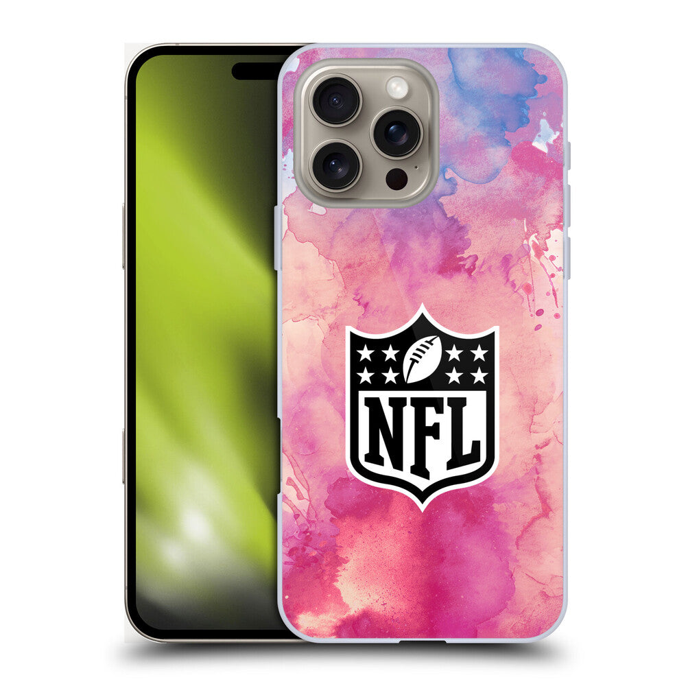NFL ナショナルフットボールリーグ - Shield / Watercolor ハード case / Apple iPhoneケース 【公式 / オフィシャル】
