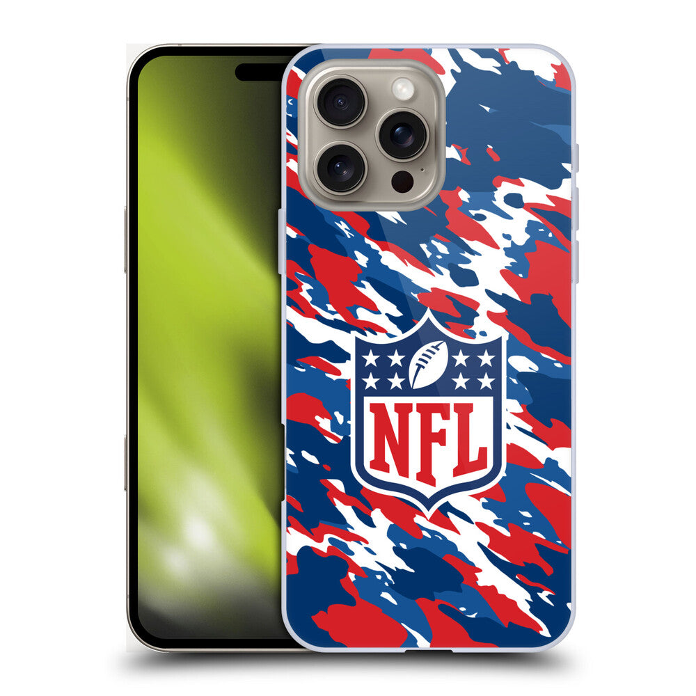NFL ナショナルフットボールリーグ - Shield / Camouflage ハード case / Apple iPhoneケース 【公式 / オフィシャル】