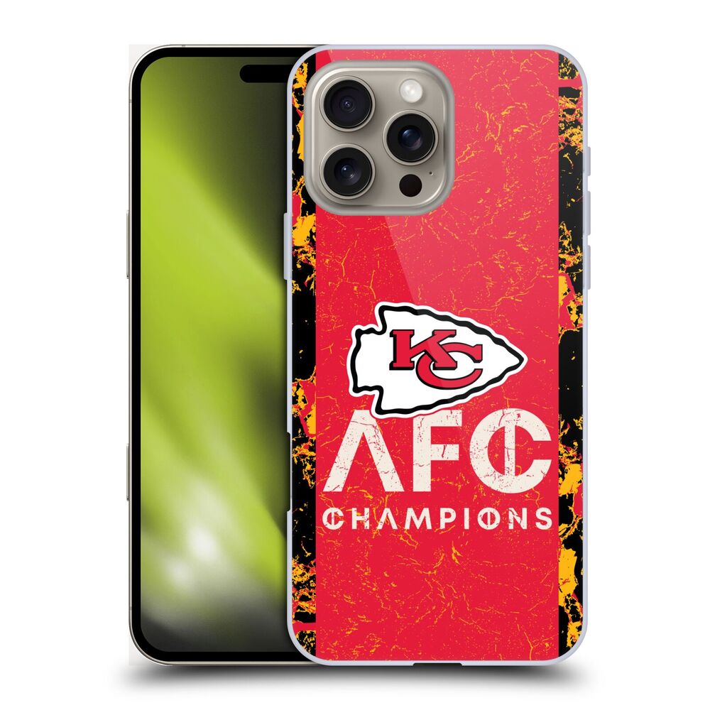 NFL ナショナルフットボールリーグ - 2024 Division Champions / AFC Champ Chiefs ハード case / Apple iPhoneケース 【公式 / オフィシャル】