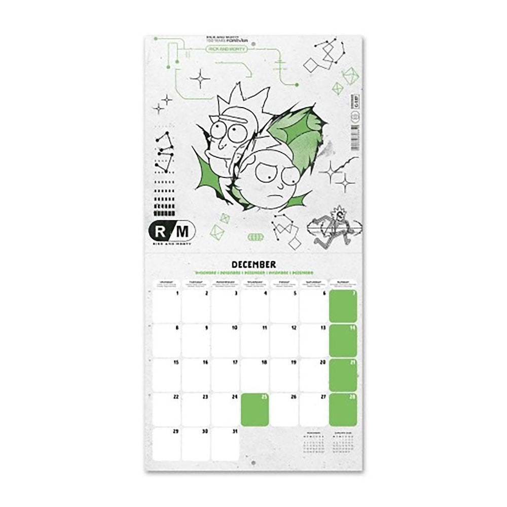 
                  
                    【廃番ラスト販売/特別価格】RICK AND MORTY リックアンドモーティ - 2025 SQUARE CALENDAR / カレンダー・ダイアリー
                  
                