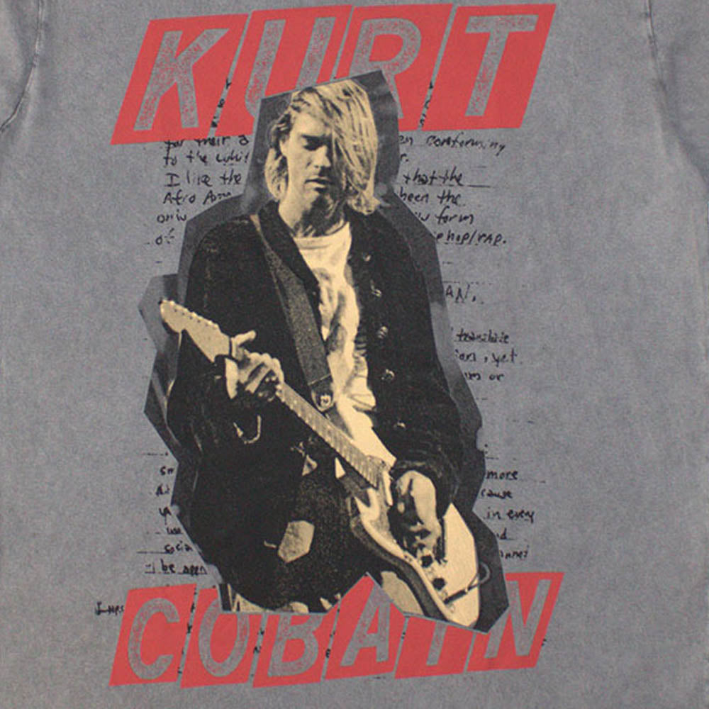 NIRVANA ニルヴァーナ - Collage / Stone Wash / Tシャツ / メンズ 【公式 / オフィシャル】