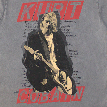NIRVANA ニルヴァーナ - Collage / Stone Wash / Tシャツ / メンズ 【公式 / オフィシャル】