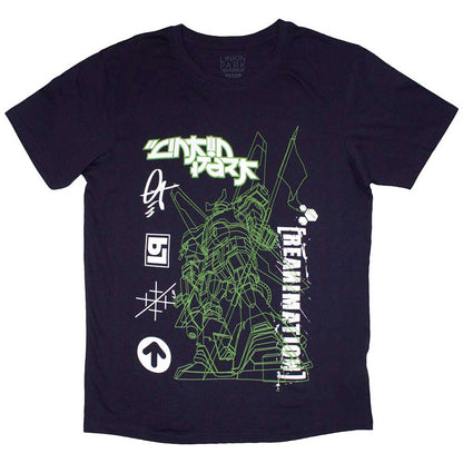 LINKIN PARK リンキンパーク - Reanimation Robot Sketch / Tシャツ / メンズ 【公式 / オフィシャル】