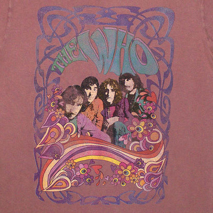 THE WHO ザ・フー (映画公開記念 ) - Psych Floral / Stone Wash / Tシャツ / メンズ