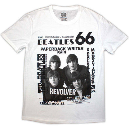 THE BEATLES ビートルズ (結成 65周年 ) - 1966 / Tシャツ / メンズ 【公式 / オフィシャル】