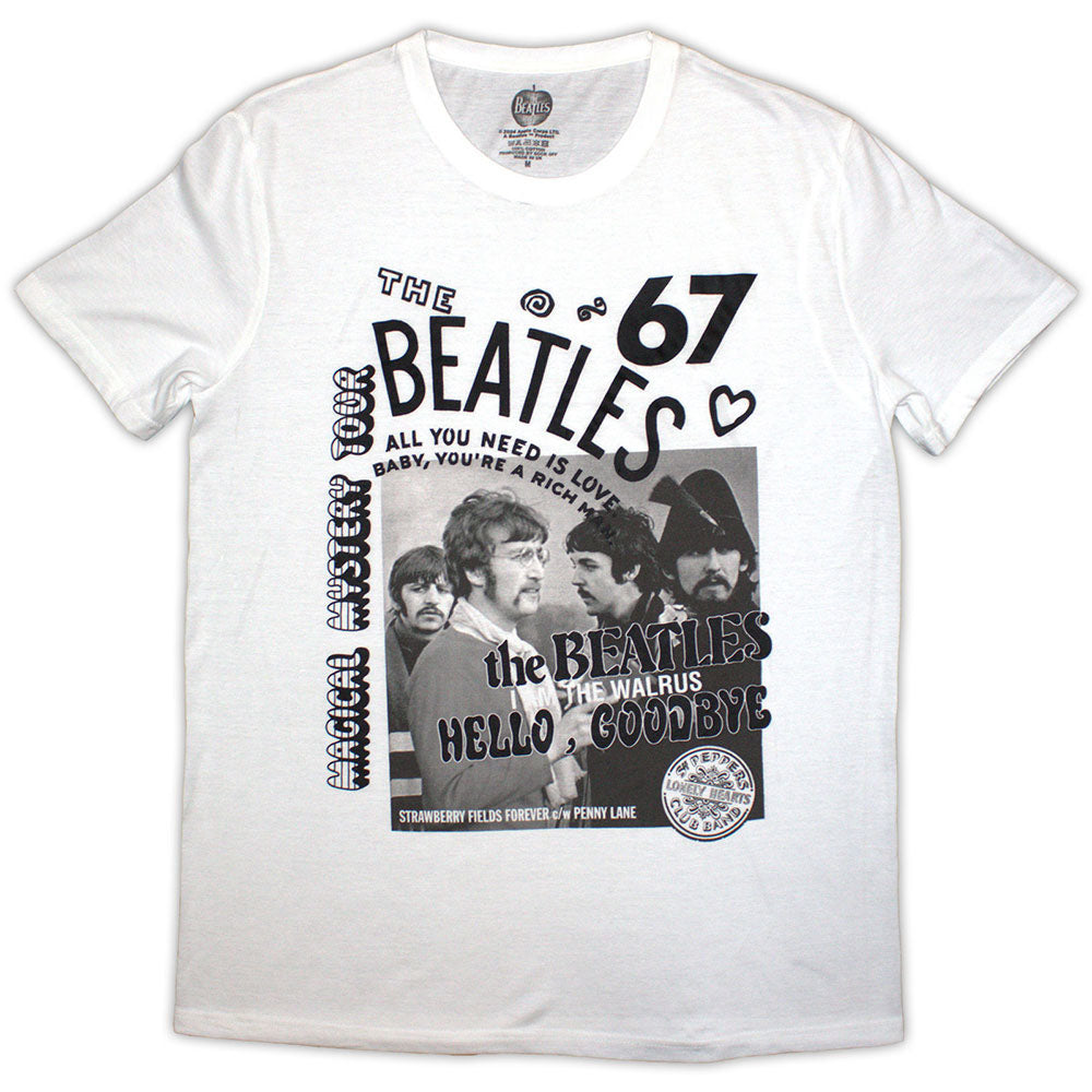 THE BEATLES ビートルズ (結成 65周年 ) - 1967 / Tシャツ / メンズ 【公式 / オフィシャル】