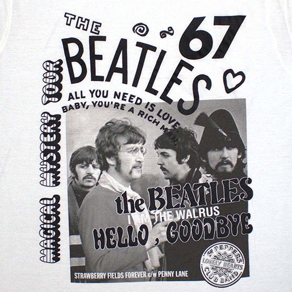 THE BEATLES ビートルズ (結成 65周年 ) - 1967 / Tシャツ / メンズ 【公式 / オフィシャル】