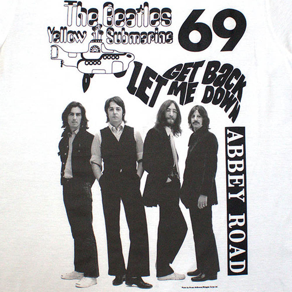 THE BEATLES ビートルズ (結成 65周年 ) - 1969 / Tシャツ / メンズ 【公式 / オフィシャル】
