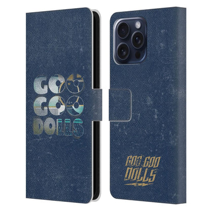 GOO GOO DOLLS グーグードールズ - Graphics / Rarities Bold Letters レザー手帳型 / Apple iPhoneケース 【公式 / オフィシャル】