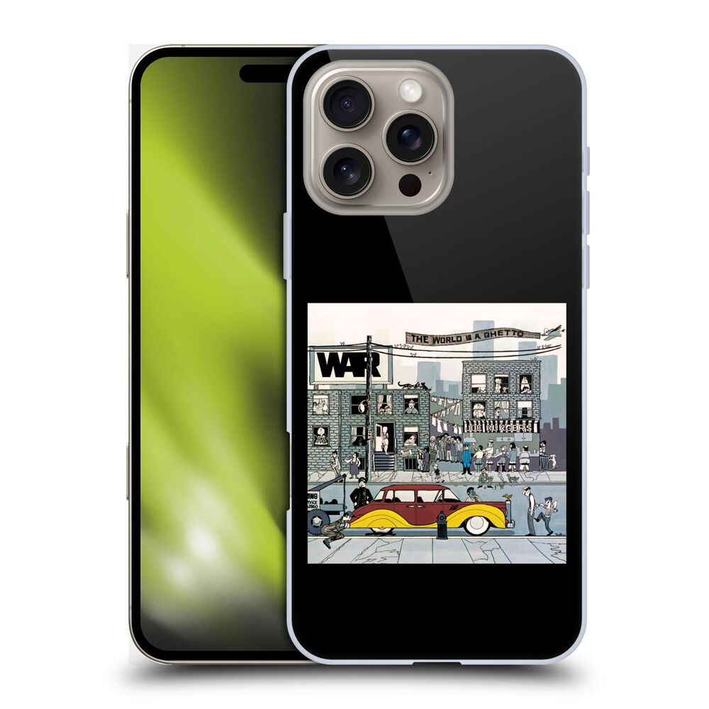 WAR ウォー - Graphics / The World Is A Ghetto Album ハード case / Apple iPhoneケース 【公式 / オフィシャル】