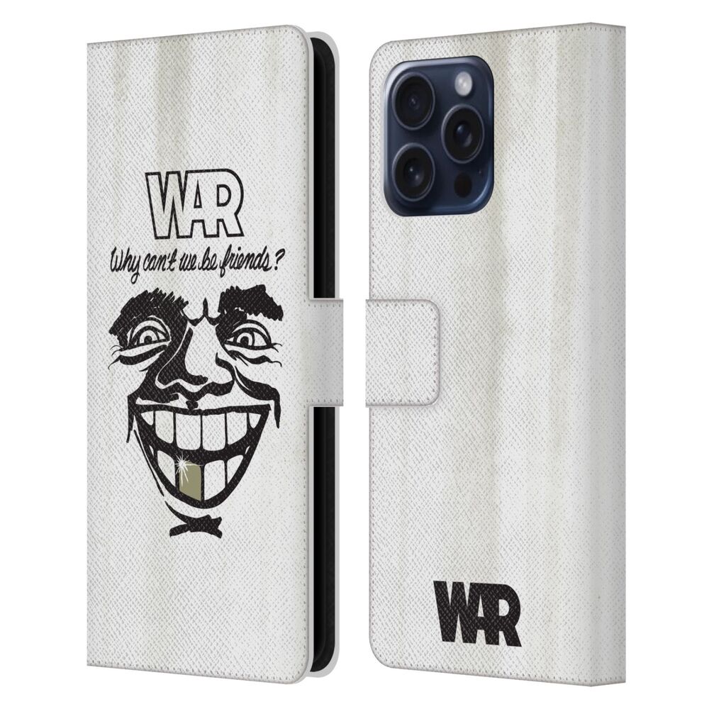 WAR ウォー - Graphics / Friends Art レザー手帳型 / Apple iPhoneケース 【公式 / オフィシャル】