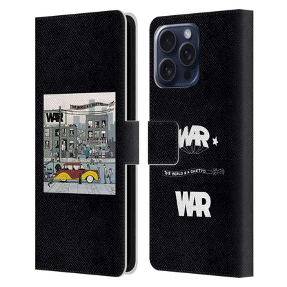 WAR ウォー - Graphics / The World Is A Ghetto Album レザー手帳型 / Apple iPhoneケース 【公式 / オフィシャル】