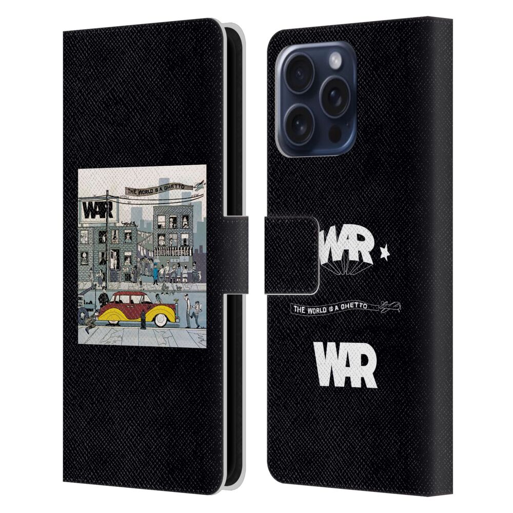 WAR ウォー - Graphics / The World Is A Ghetto Album レザー手帳型 / Apple iPhoneケース 【公式 / オフィシャル】