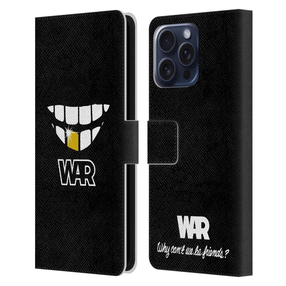 WAR ウォー - Graphics / Why Can't We Be Friends レザー手帳型 / Apple iPhoneケース 【公式 / オフィシャル】