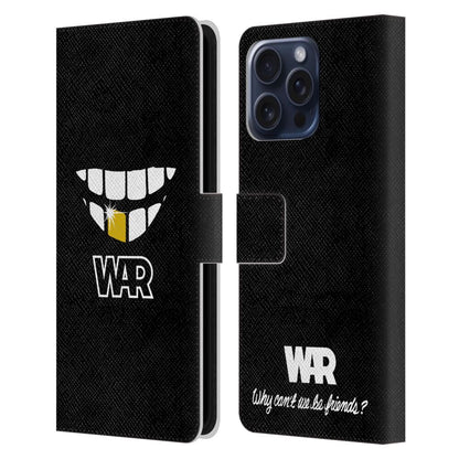 WAR ウォー - Graphics / Why Can't We Be Friends レザー手帳型 / Apple iPhoneケース 【公式 / オフィシャル】
