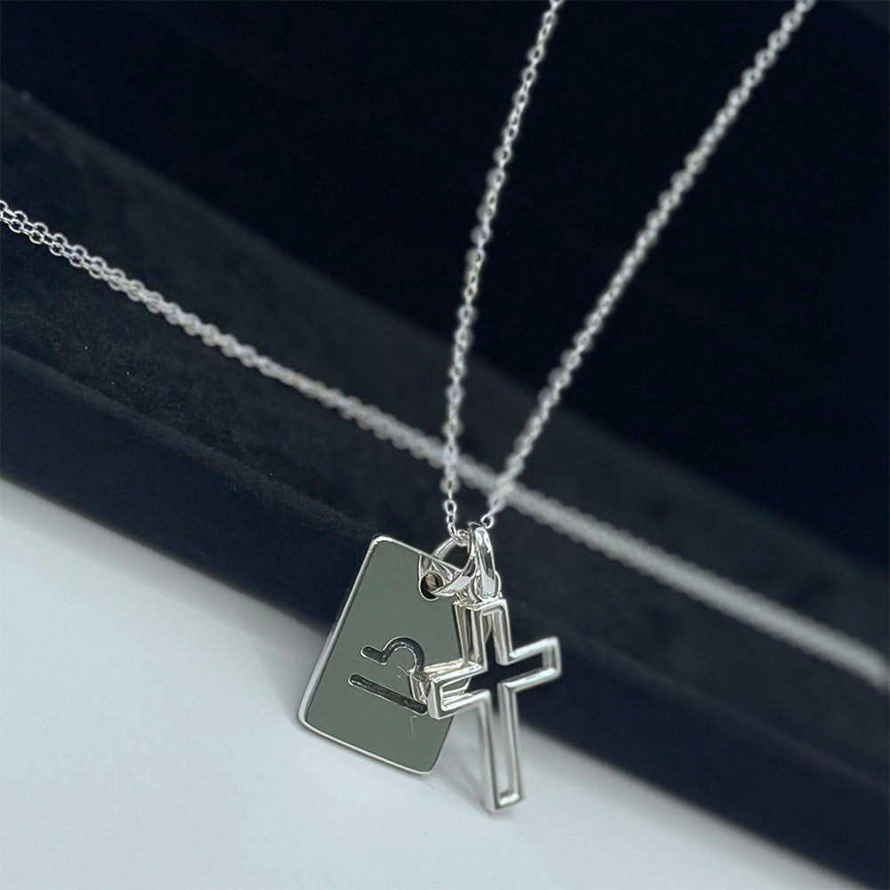 
                  
                    JOHN LENNON (85th birthday) - CROSS PENDANT / Necklace
                  
                