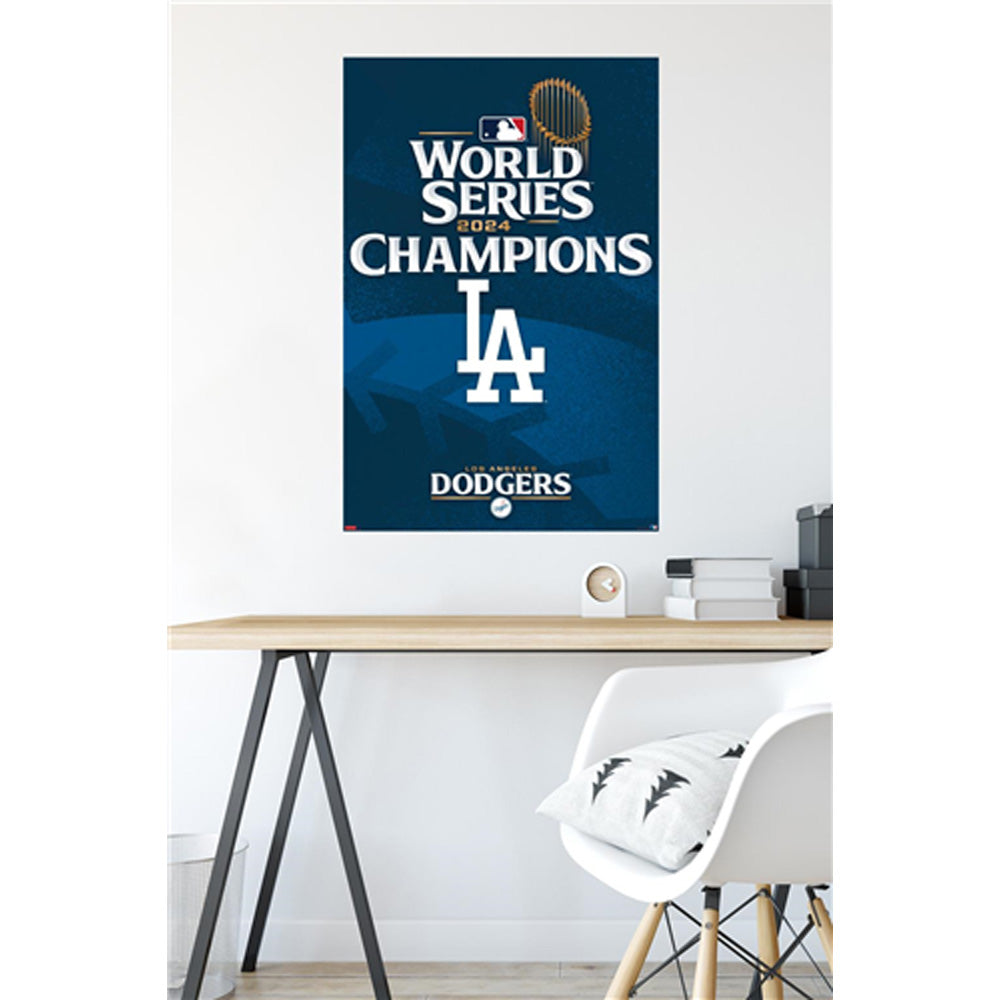 
                  
                    LOS ANGELES DODGERS（MLB） ロサンゼルスドジャース - 2024 World Series Team Logo / ポスター
                  
                
