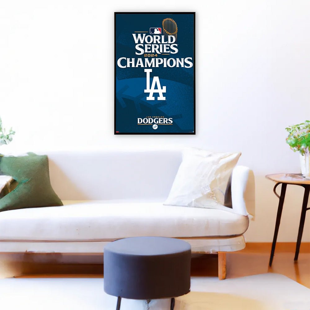 LOS ANGELES DODGERS（MLB） ロサンゼルスドジャース - 2024 World Series Team Logo / ポスター - PGS