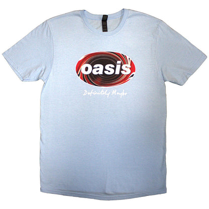 OASIS オアシス (10月 来日 記念 ) - Definitely Maybe Union Jack Oval / Tシャツ / メンズ 【公式 / オフィシャル】