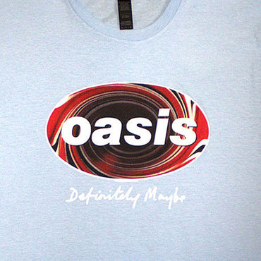 OASIS (October visit to Japan) - Definitely Maybe Union Jack Oval / T-shirt / Men's