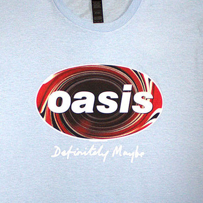 OASIS オアシス (10月 来日 記念 ) - Definitely Maybe Union Jack Oval / Tシャツ / メンズ 【公式 / オフィシャル】