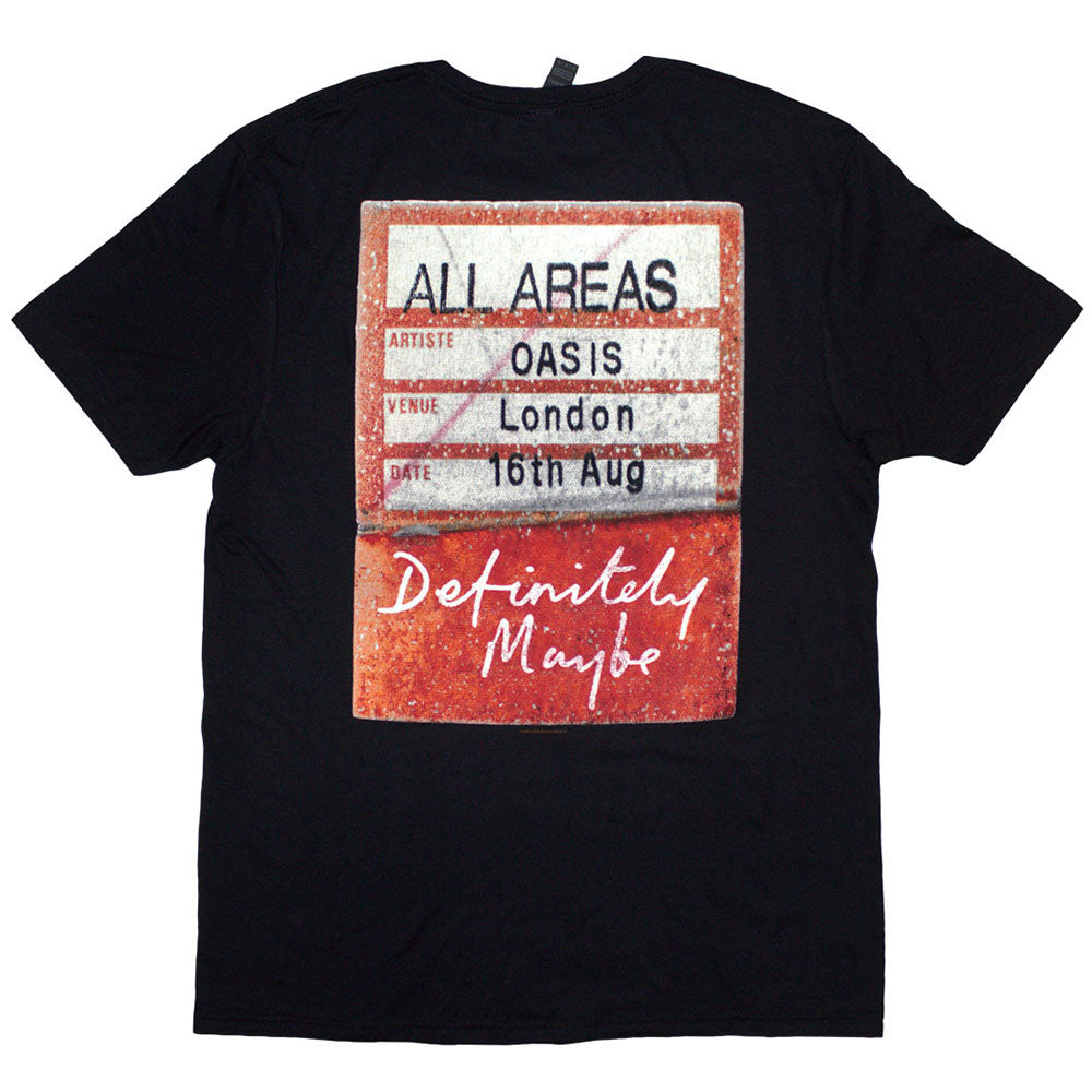 
                  
                    [Pre-order item] OASIS (October visit to Japan commemoration) - Definitely Maybe AAA Pass / Back print / T-shirt / Men's
                  
                