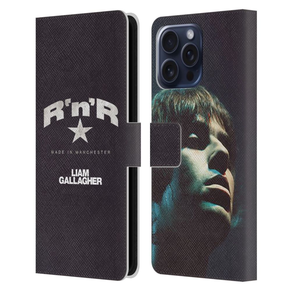 OASIS オアシス (10月 来日 記念 ) - Graphics / R 'N' R Star レザー手帳型 / Apple iPhoneケース 【公式 / オフィシャル】