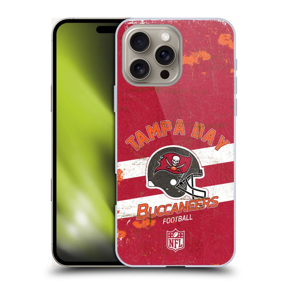 TAMPA BAY BUCCANEERS（NFL） バックス バックス - Helmet Distressed ハード case / Apple iPhoneケース 【公式 / オフィシャル】
