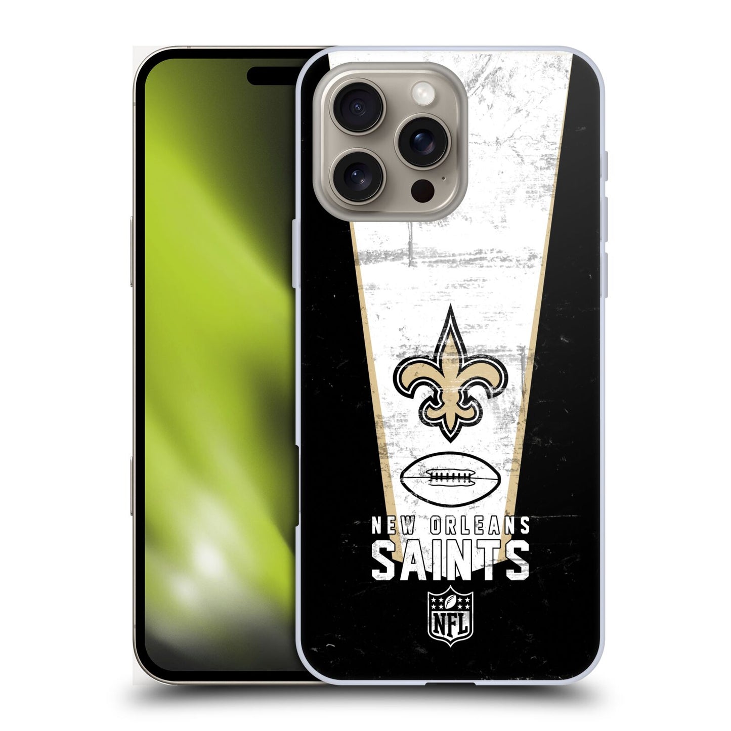 NEW ORLEANS SAINTS（NFL） ニューオーリンズセインツ ニューオーリンズセインツ - Banner ハード case / Apple iPhoneケース 【公式 / オフィシャル】