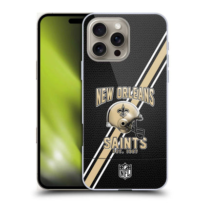 NEW ORLEANS SAINTS（NFL） ニューオーリンズセインツ ニューオーリンズセインツ - Football Stripes ハード case / Apple iPhoneケース 【公式 / オフィシャル】