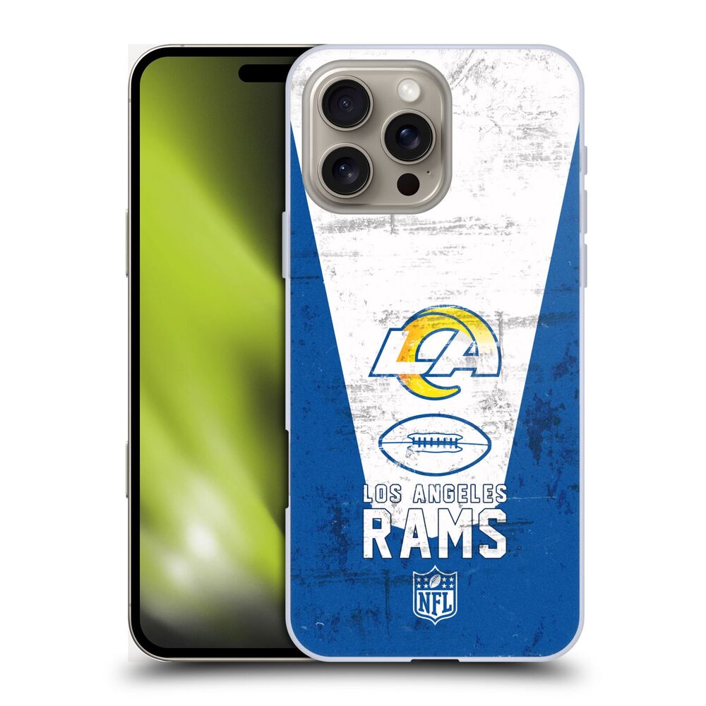 LOS ANGELES RAMS（NFL） ロサンゼルスラムズ  ロサンゼルスラムズ - Banner 100th ハード case / Apple iPhoneケース 【公式 / オフィシャル】